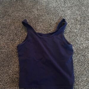 Classic Navy Blue Women's Tank Top